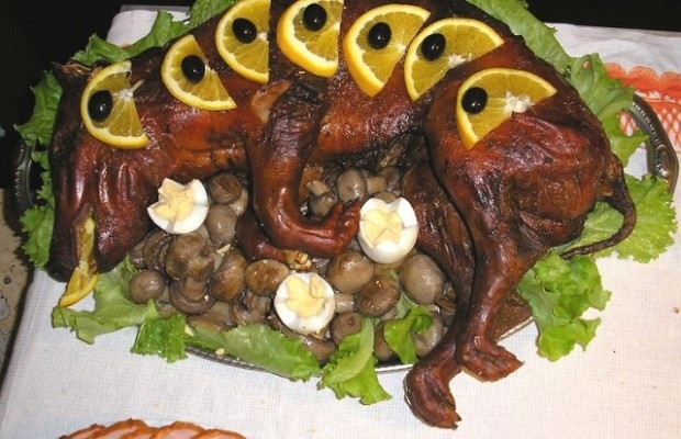 Рецепт запеченного молочного поросенка Рецепт запеченного молочного поросенка