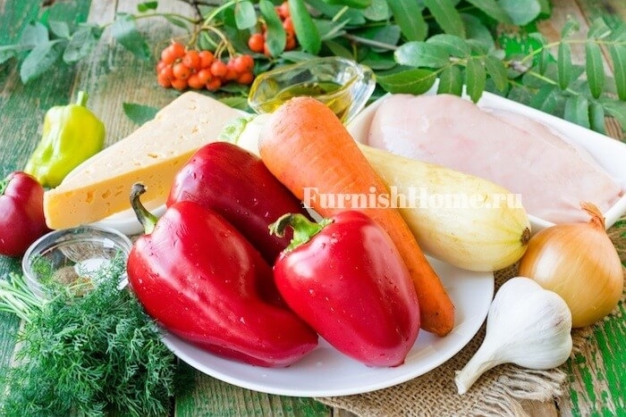 Перец фаршированный в духовке Перец фаршированный в духовке