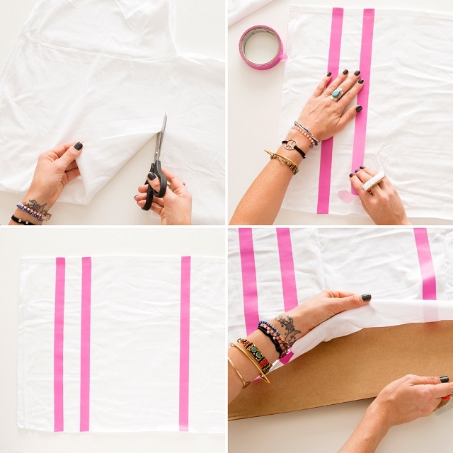 Как превратить классическую белую футболку в шикарный шарф