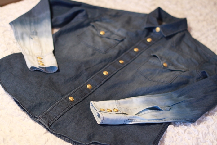 Модный хит: обновляем старую джинсовую рубашку