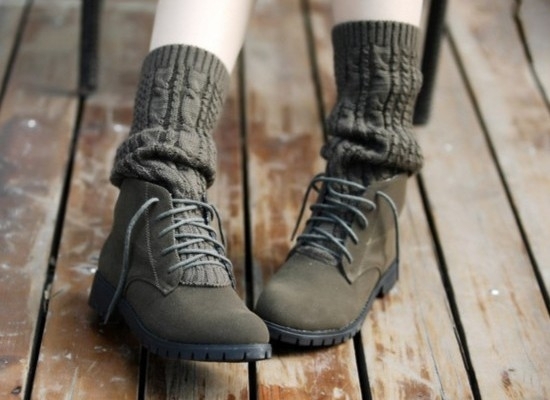 15 новых стильных способов сочетания зимней обуви и носков