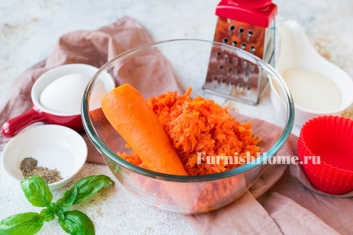 Морковные котлеты в духовке