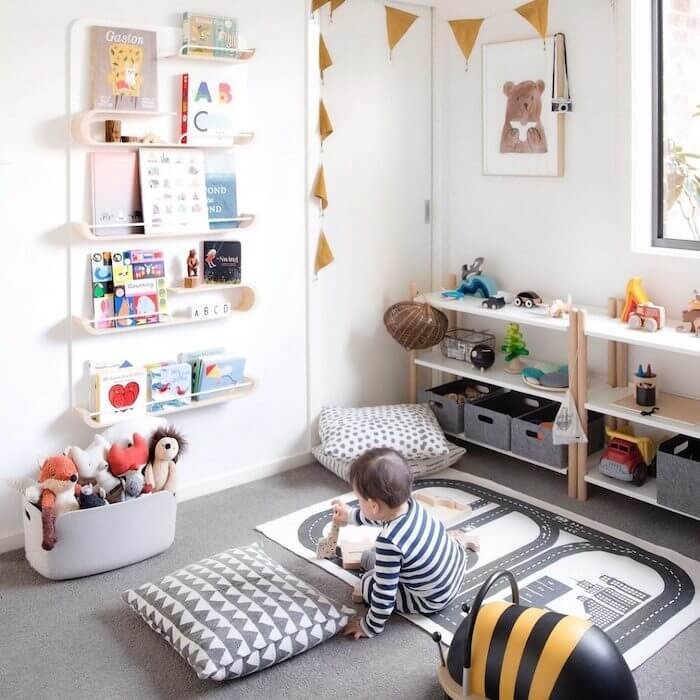 Детская мебель в интерьере: 45 примеров меблировки комнаты для ребенка