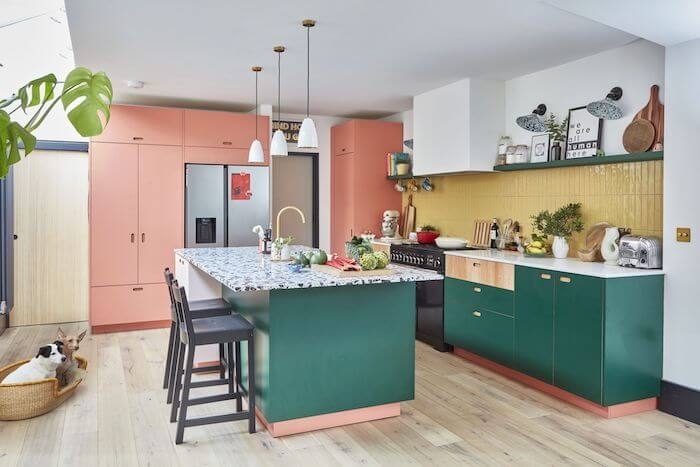 Дизайн интерьера кухни 15 кв м: модные планировки и цвета