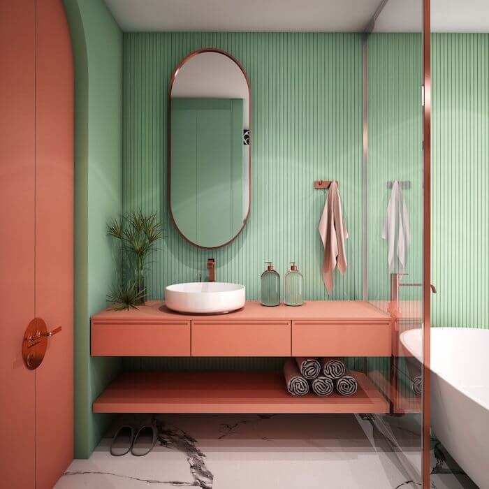 Как подобрать цвет для ванной: 40 лучших цветовых сочетаний