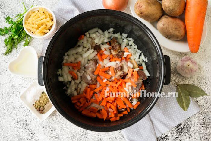 Суп из свинины с картошкой