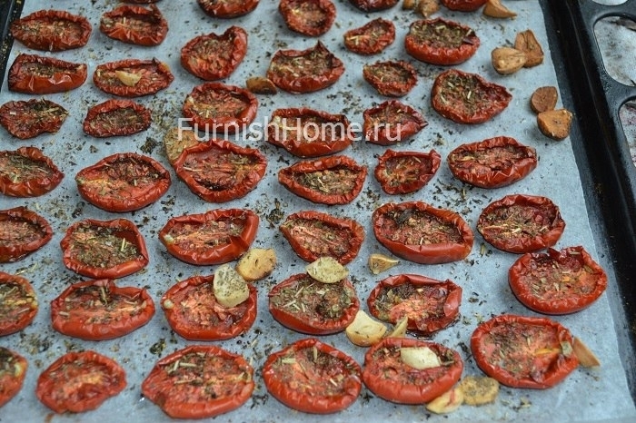 Рецепт вяленых томатов