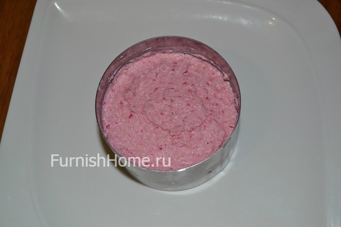Творожная закуска с хреном