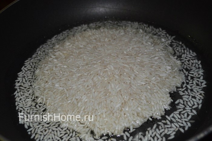 Рецепт жареного риса