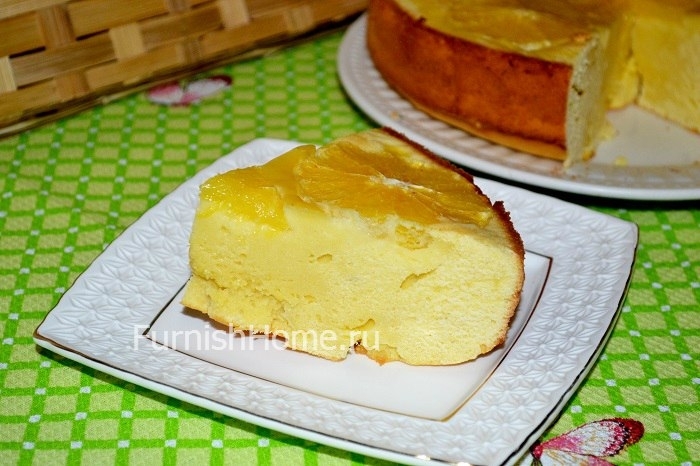 Пирог с апельсинами