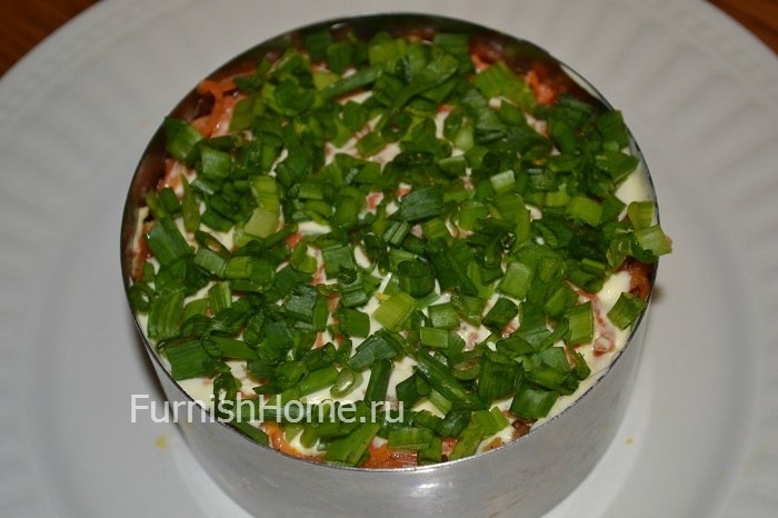 Салат с кукурузой и корейской морковкой Салат с кукурузой и корейской морковкой