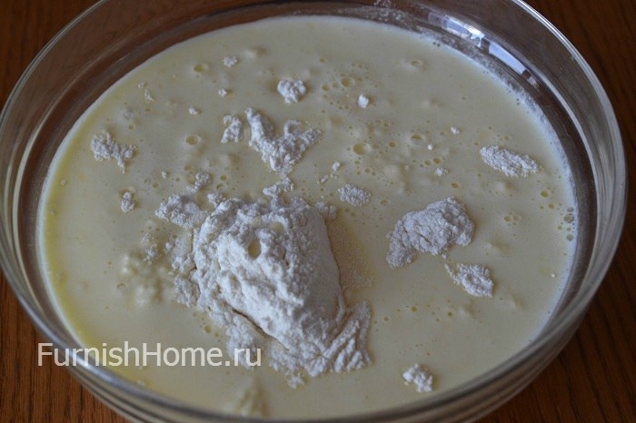 Блины с кокосовой стружкой Блины с кокосовой стружкой