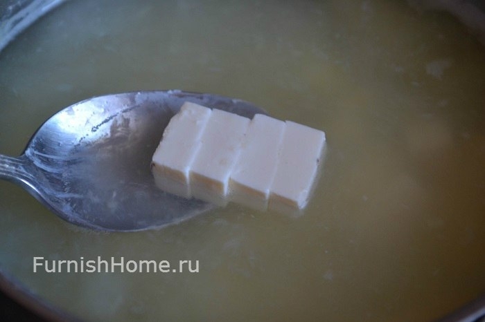 Рецепт сырно-грибного супа