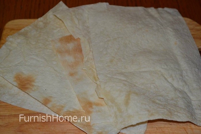 Рулетики из лаваша с сыром и зеленью