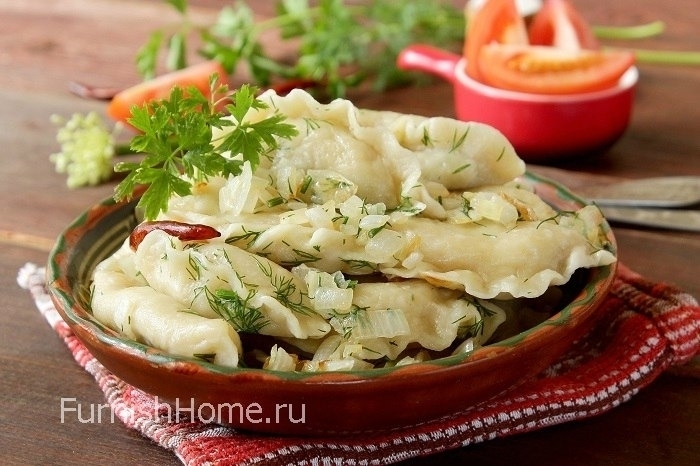 Вареники с мясом