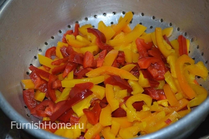 Салат из болгарского перца по-азиатски