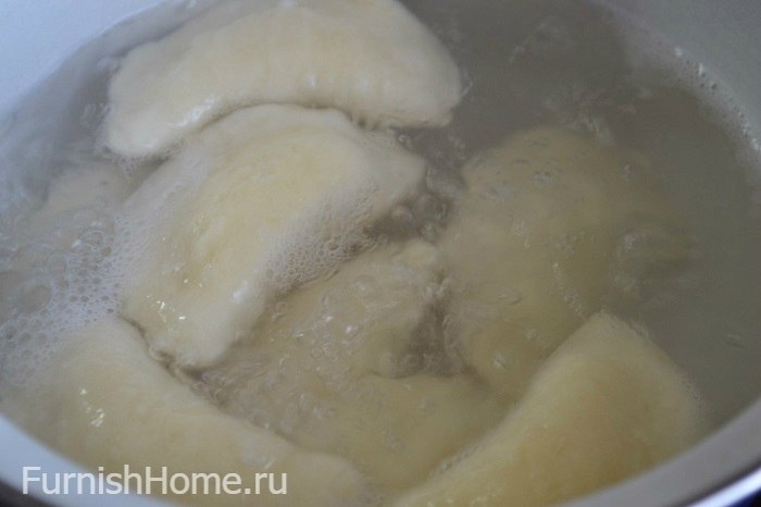 Вареники на сыворотке с картошкой