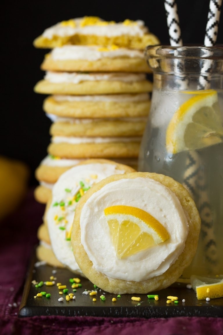 «Жевательное» лимонное печенье