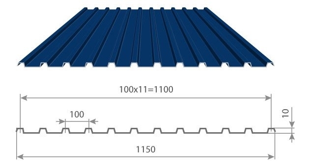 Профнастил С-10