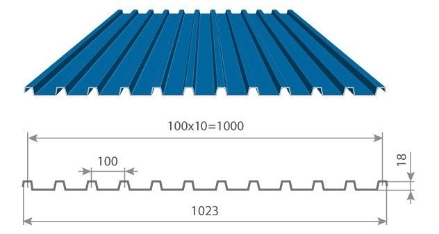 Профнастил С-18