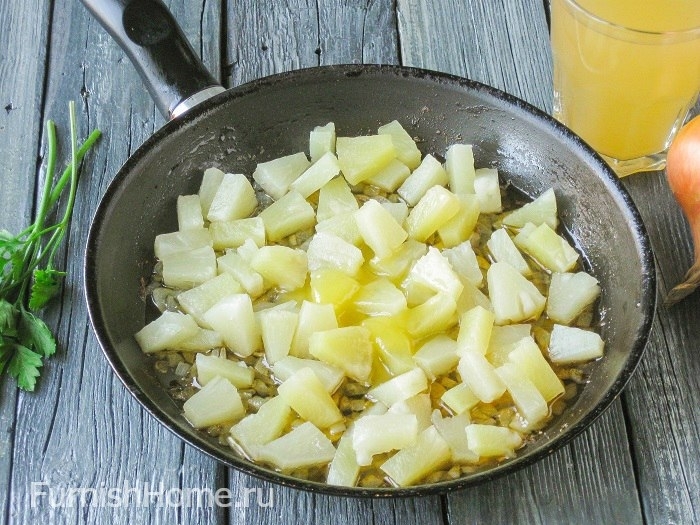 Курица, запеченная в ананасовом соусе