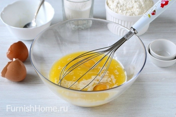 Сахарный пирог со сливками