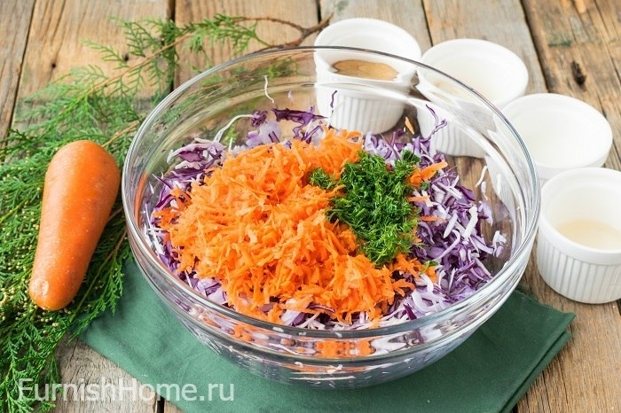 Салат «Коул слоу»