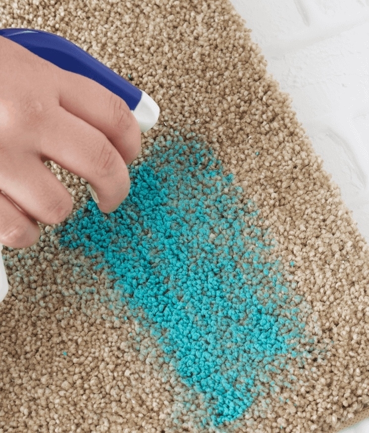 Как удалить самые трудно выводимые пятна на ковре