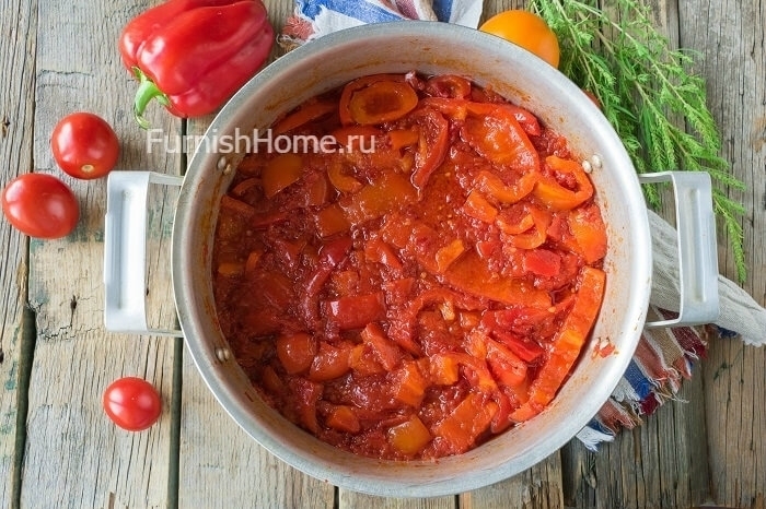 Лечо из болгарского перца на зиму