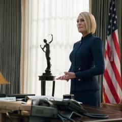 Первая женщина-президент США Клэр Андервуд: интерьер овального кабинета в «Карточном домике»