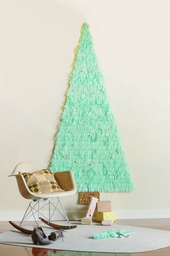 Рождественская елка из салфеток