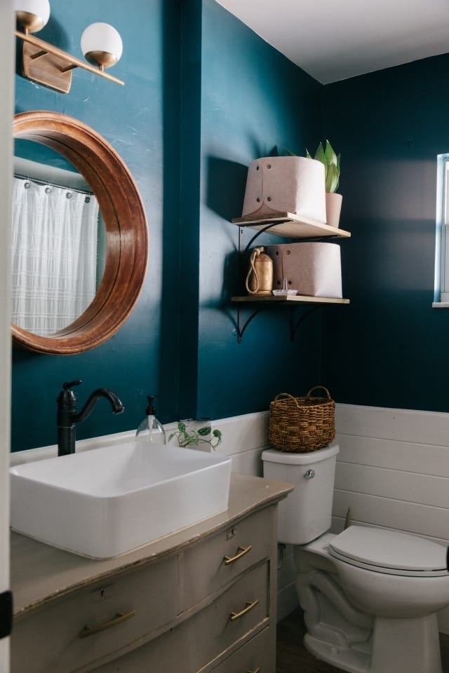 25 простых идей дизайна ванной комнаты, которые пригодятся вам при следующем ремонте