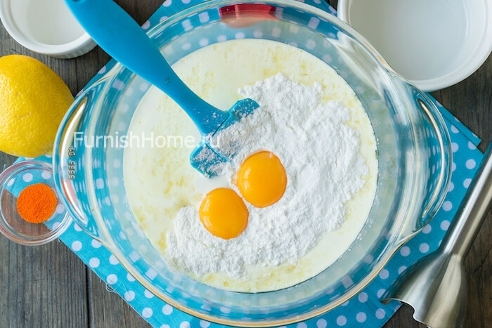 Шоколадный торт с банановым кремом и грецкими орехами