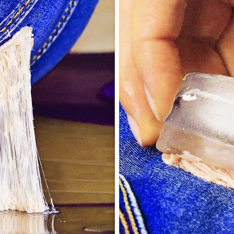 11 гениальных трюков, чтобы убрать жвачку с одежды
