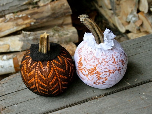 Примеры декора для Хэллоуина в винтажном стиле