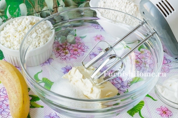 Сочники с творогом и бананом