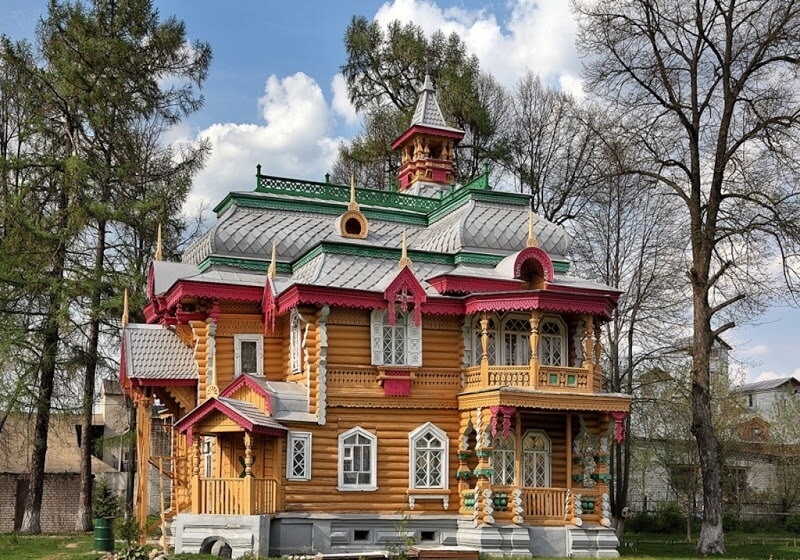 Дома в русском стиле: фото, современные идеи