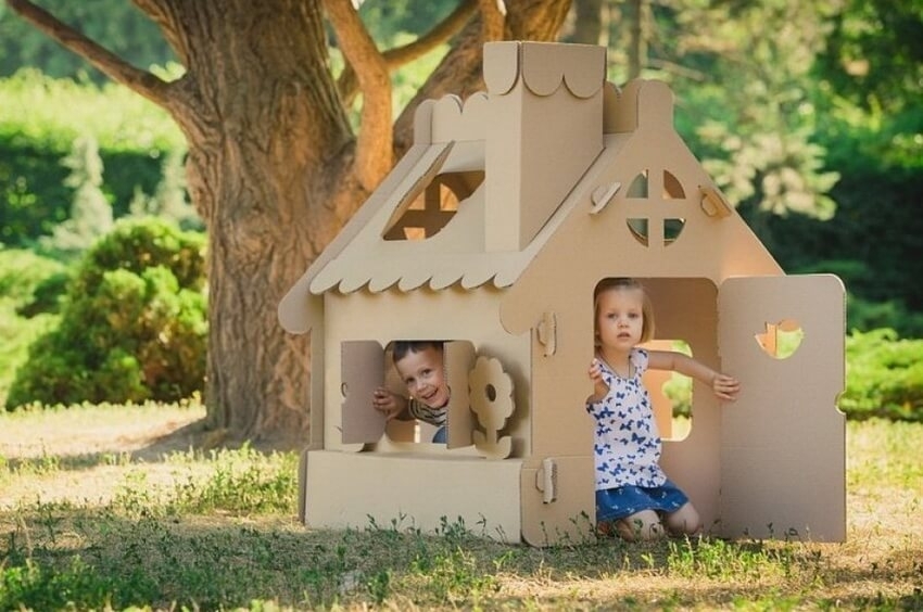 Детский домик на участке: мастер-класс и идеи для вашего двора