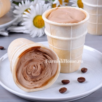 Кофейное мороженое из двух ингредиентов