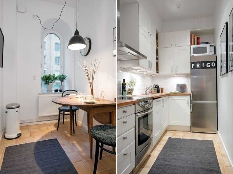 Дизайн кухни 8 кв м: хитрости в смарт-помещении