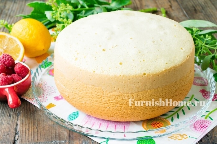 Торт с лимонным кремом