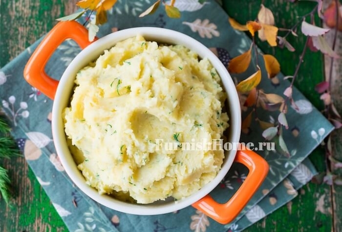 Пюре с сыром