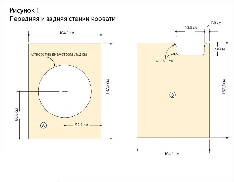 Детская кровать: чертеж мебели с чердаком и пошаговая инструкция