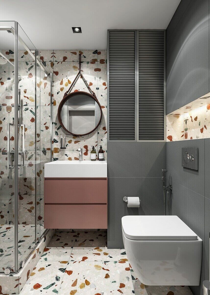 Дизайн ванной 5 кв. метров: идеи, рекомендации и фото готовых работ