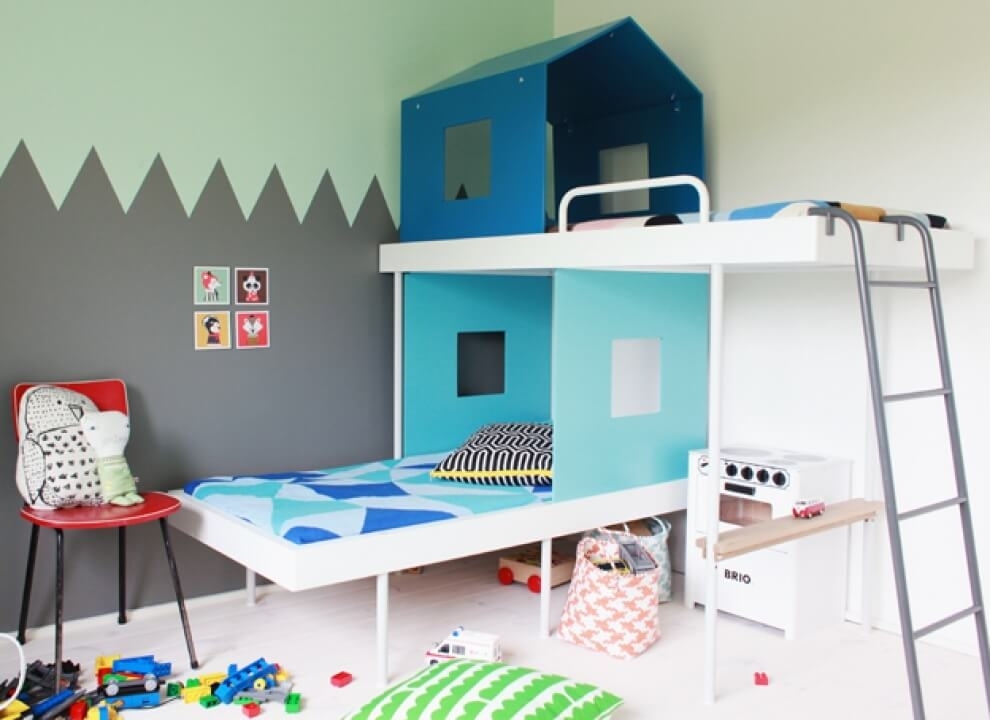 Интерьер детской для мальчика и девочки: рекомендации по обустройству комнаты