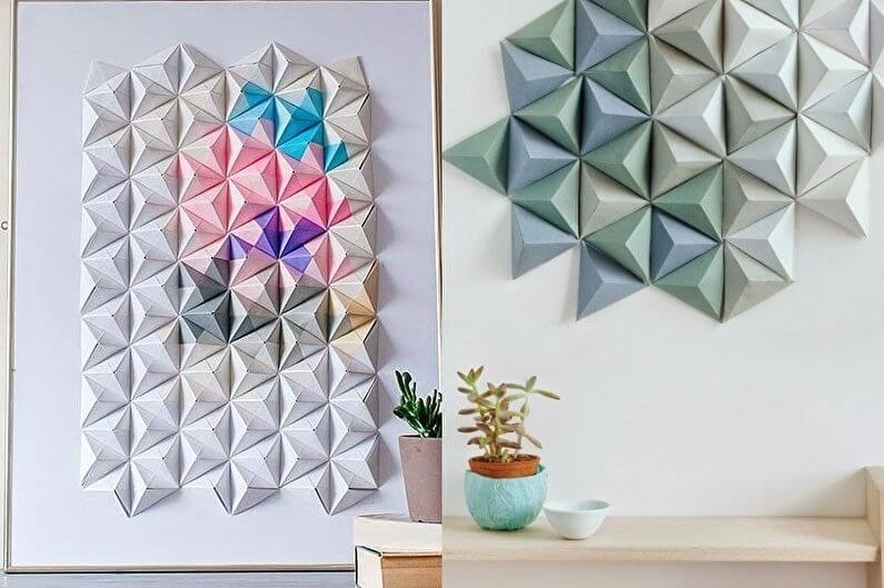 DIY: вышивка, декор из обычной бумаги и креативные идеи для интерьера