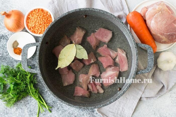 Супы со свининой