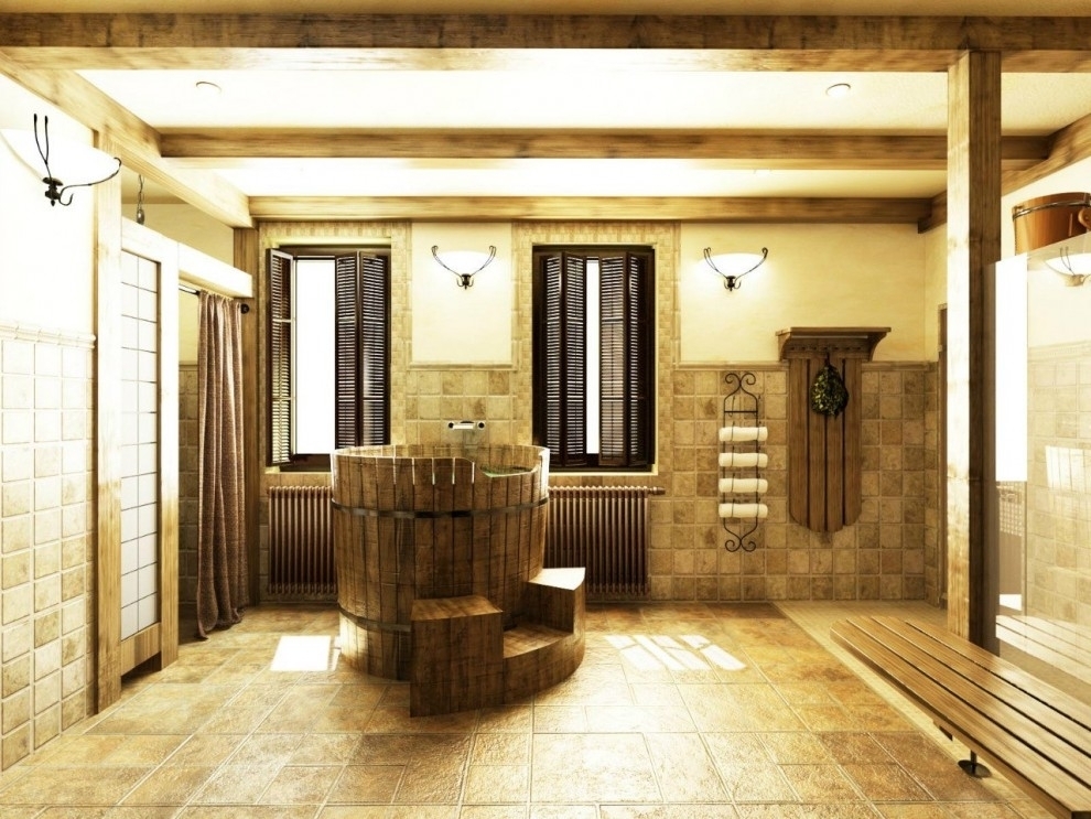 Дизайн и интерьер бани