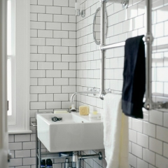 9 новых способов укладки плитки «кабанчик» в ванной комнате