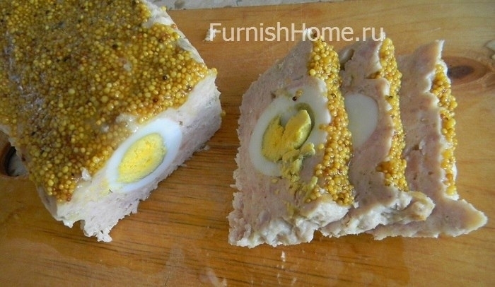 Рецепт праздничной мясной закуски